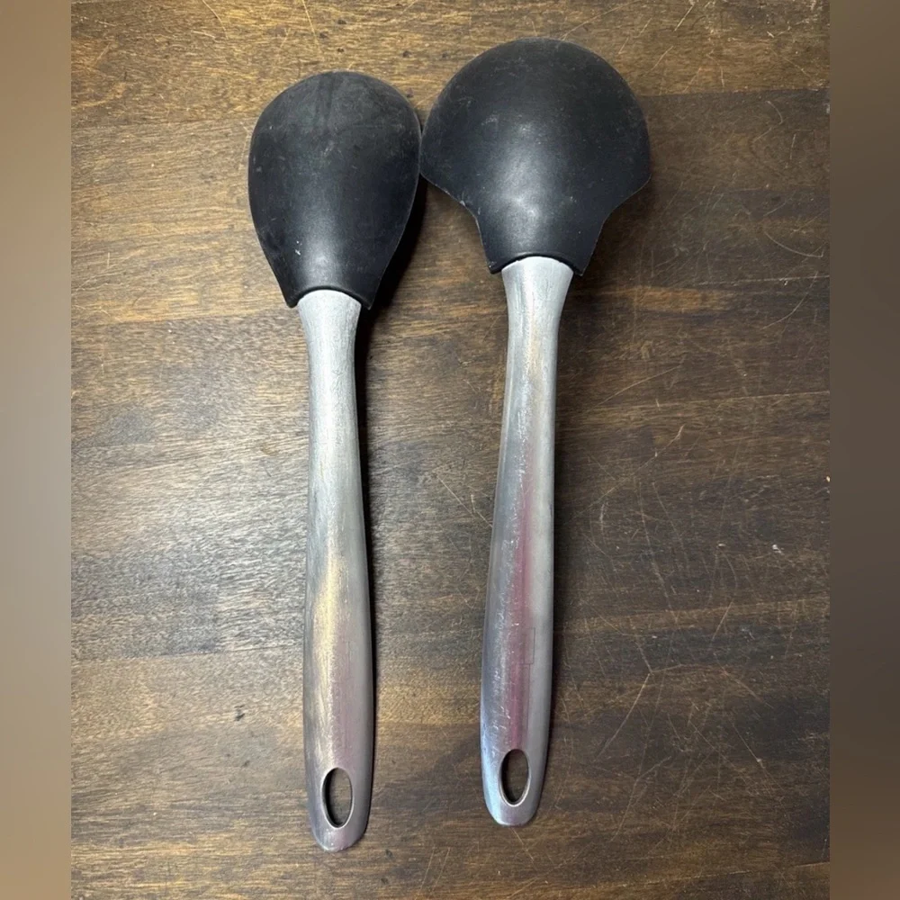AMCo Houseworks VTG Rust Proof 18/8 Stainless Steel Spoon & Ladle Lot‎